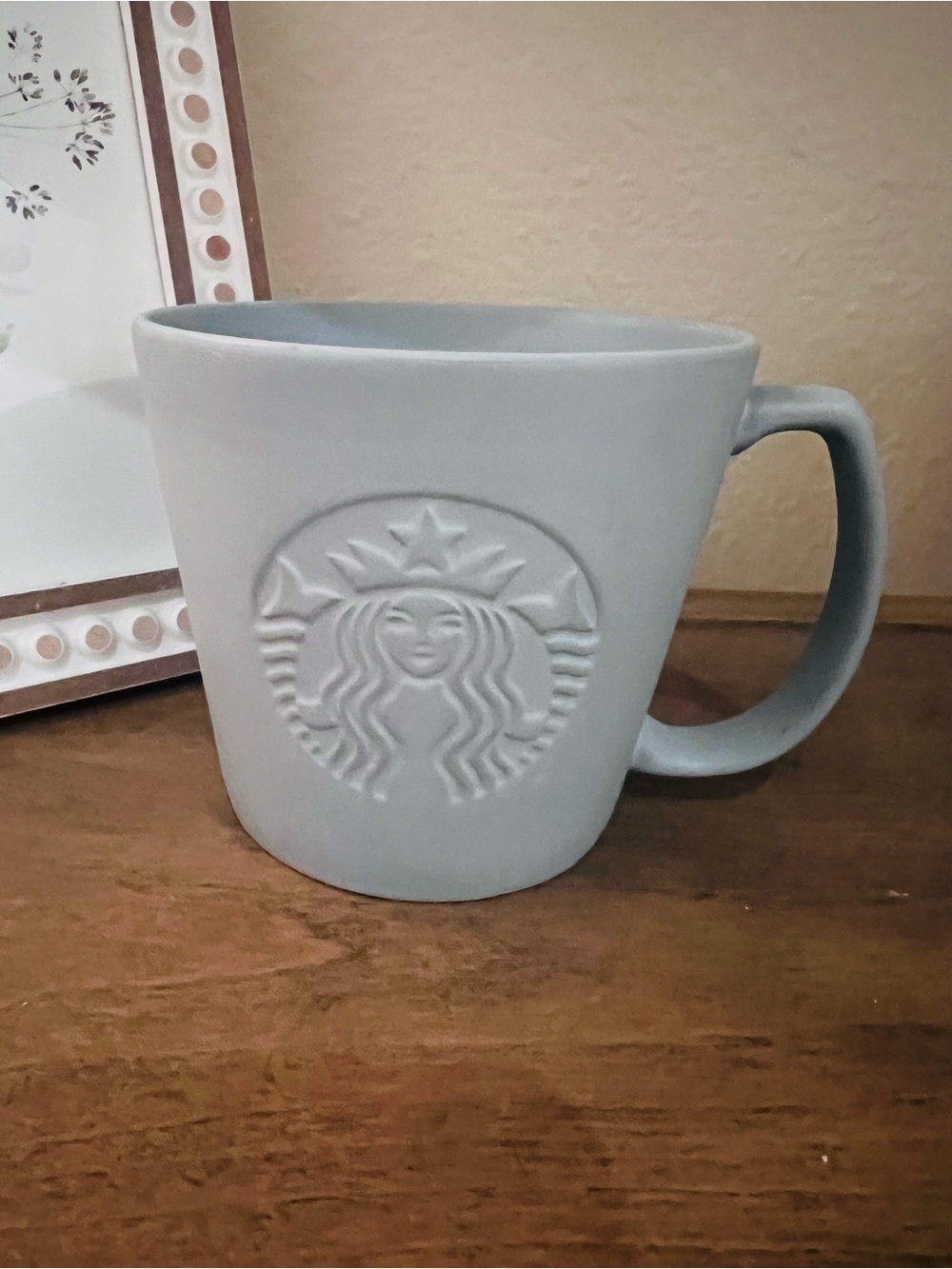 Starbucks Matte Grey Tall 12 oz Coffee Mugs Set Of 2